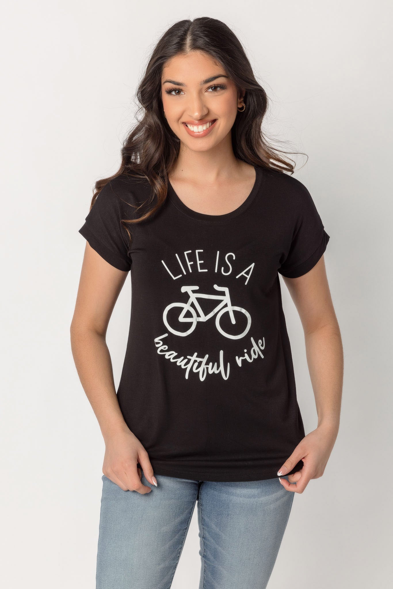 &quot;Life is a Beautiful Ride&quot; Graphic Tee