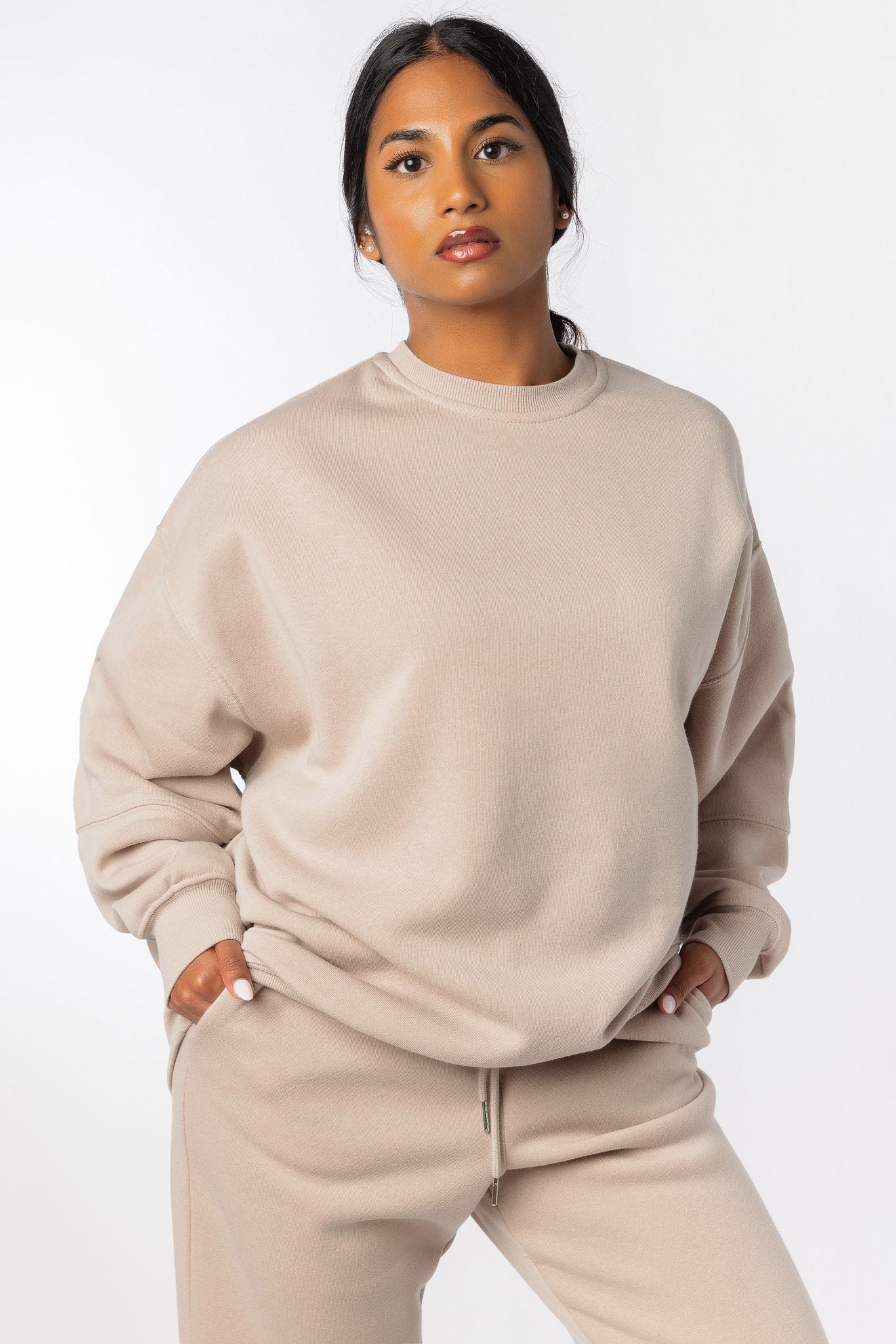 Oversized Crewneck Sweatshirt