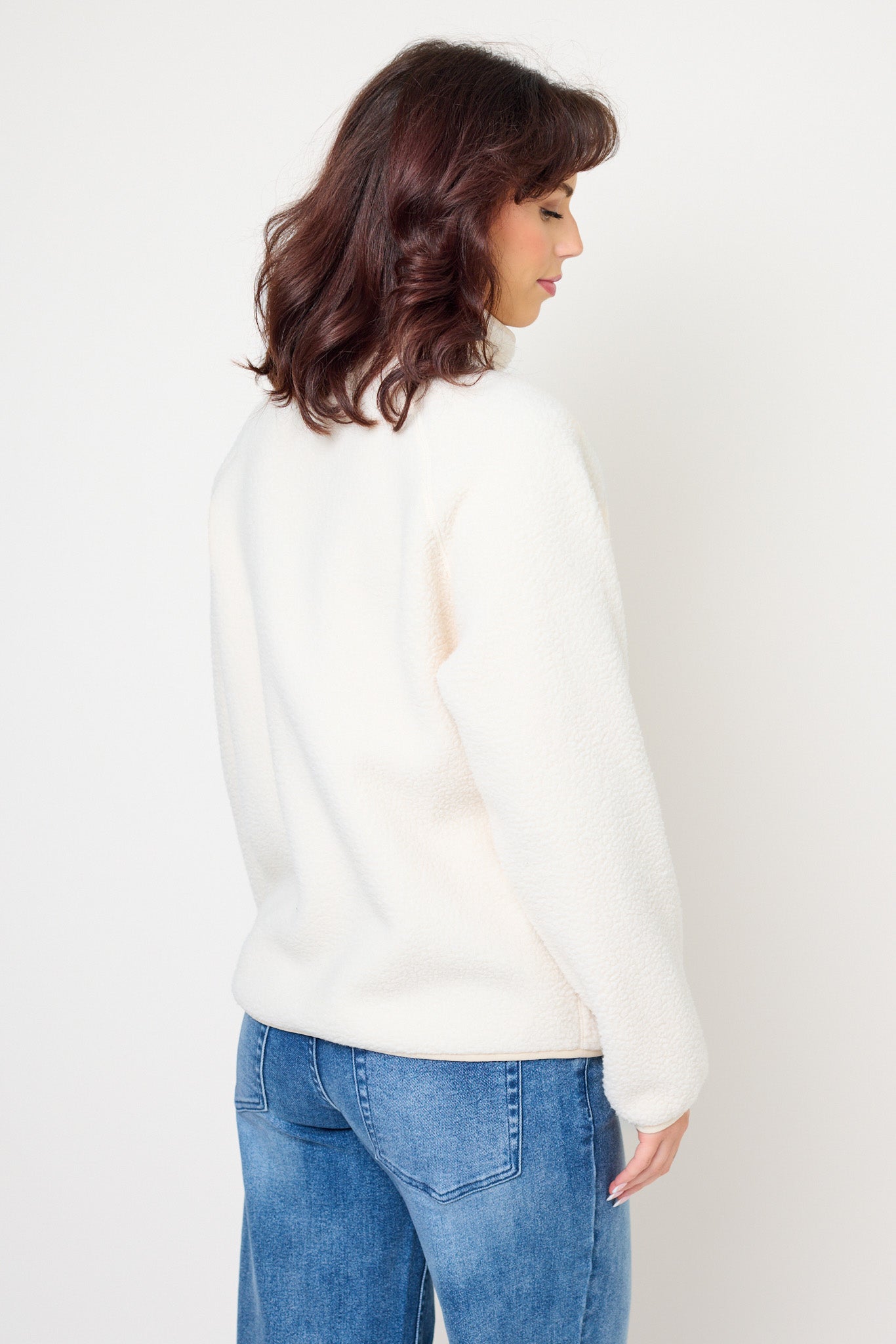 Sherpa Half-Zip Jacket