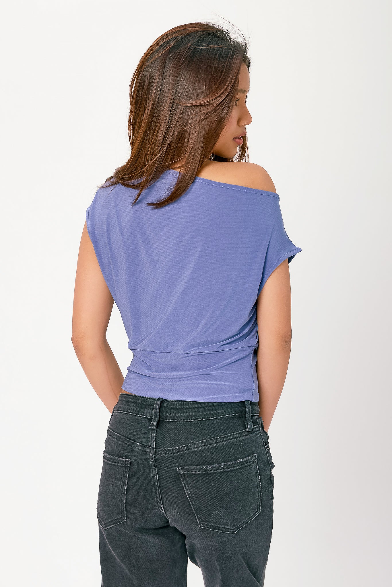 Off-The-Shoulder Banded Top