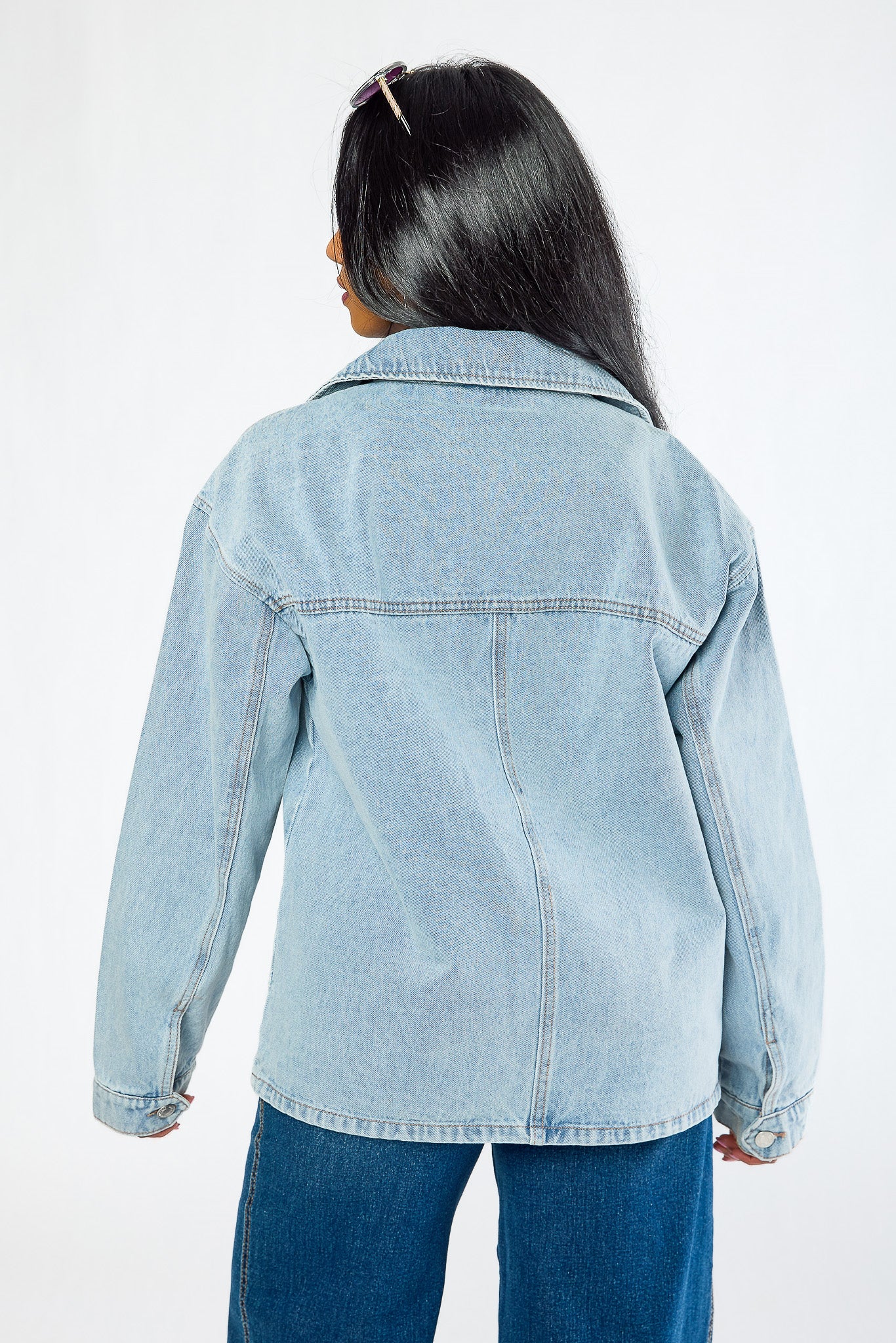 Manteau de travail en denim Stoosh