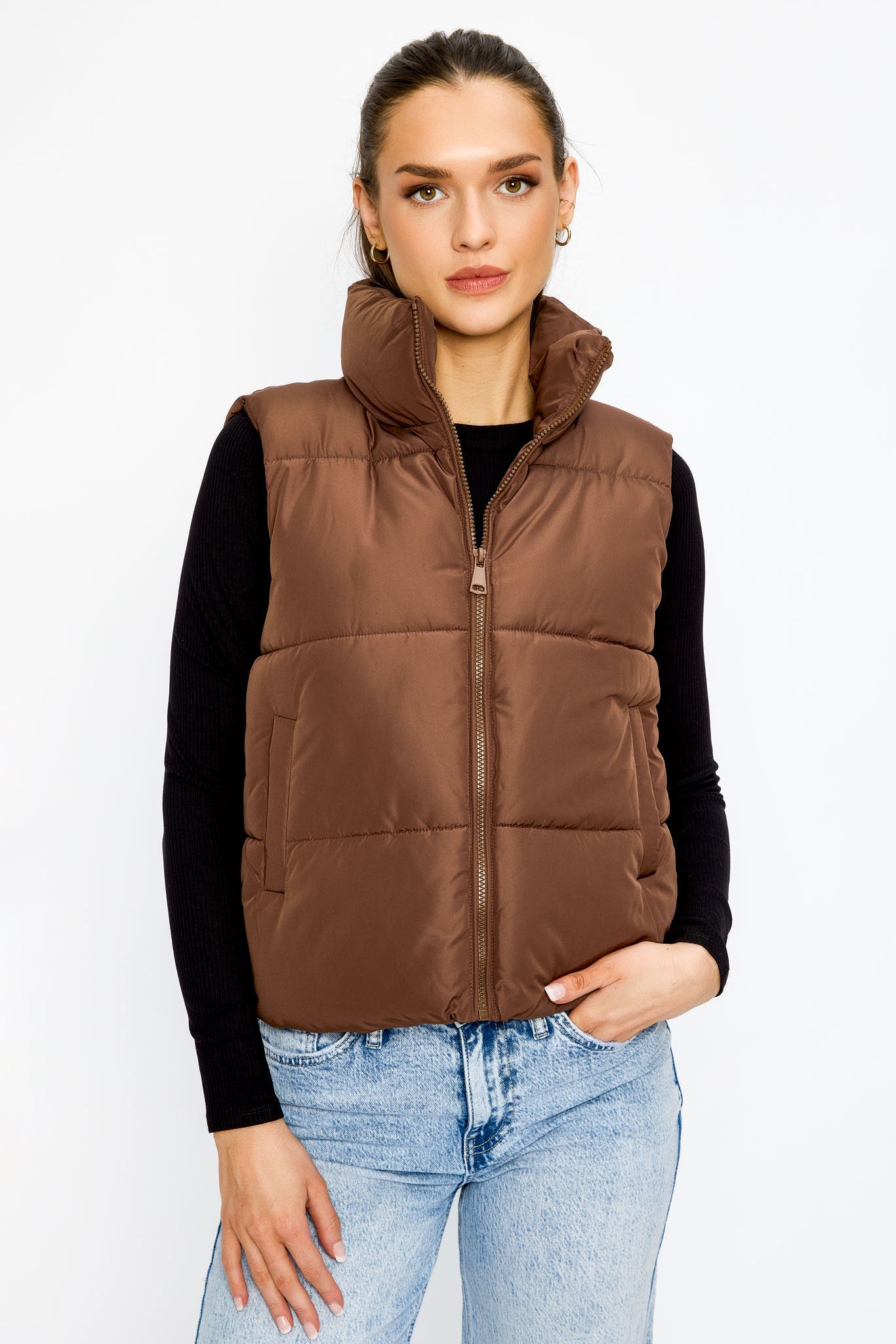 Quilted Puffer Vest