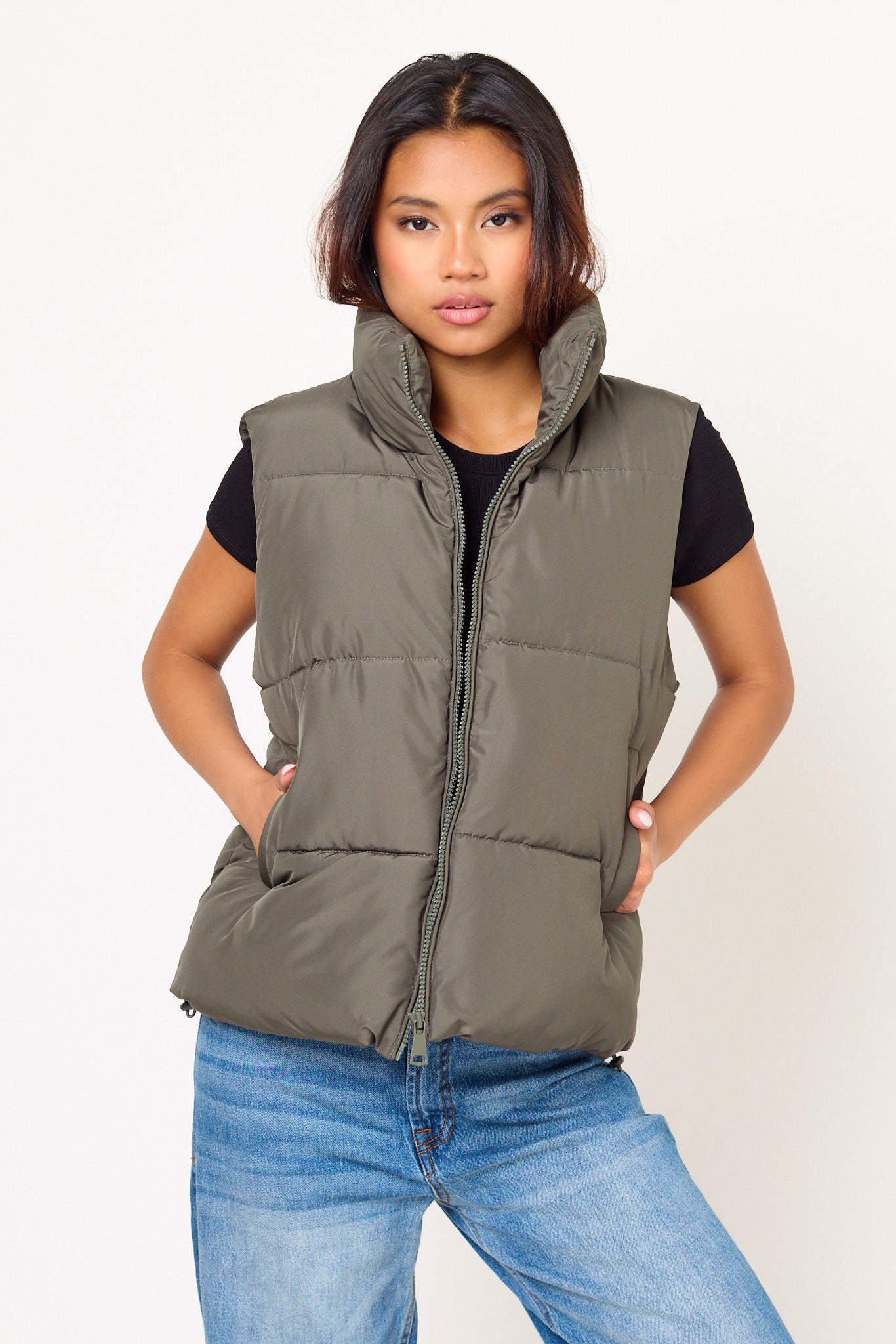 Quilted Puffer Vest