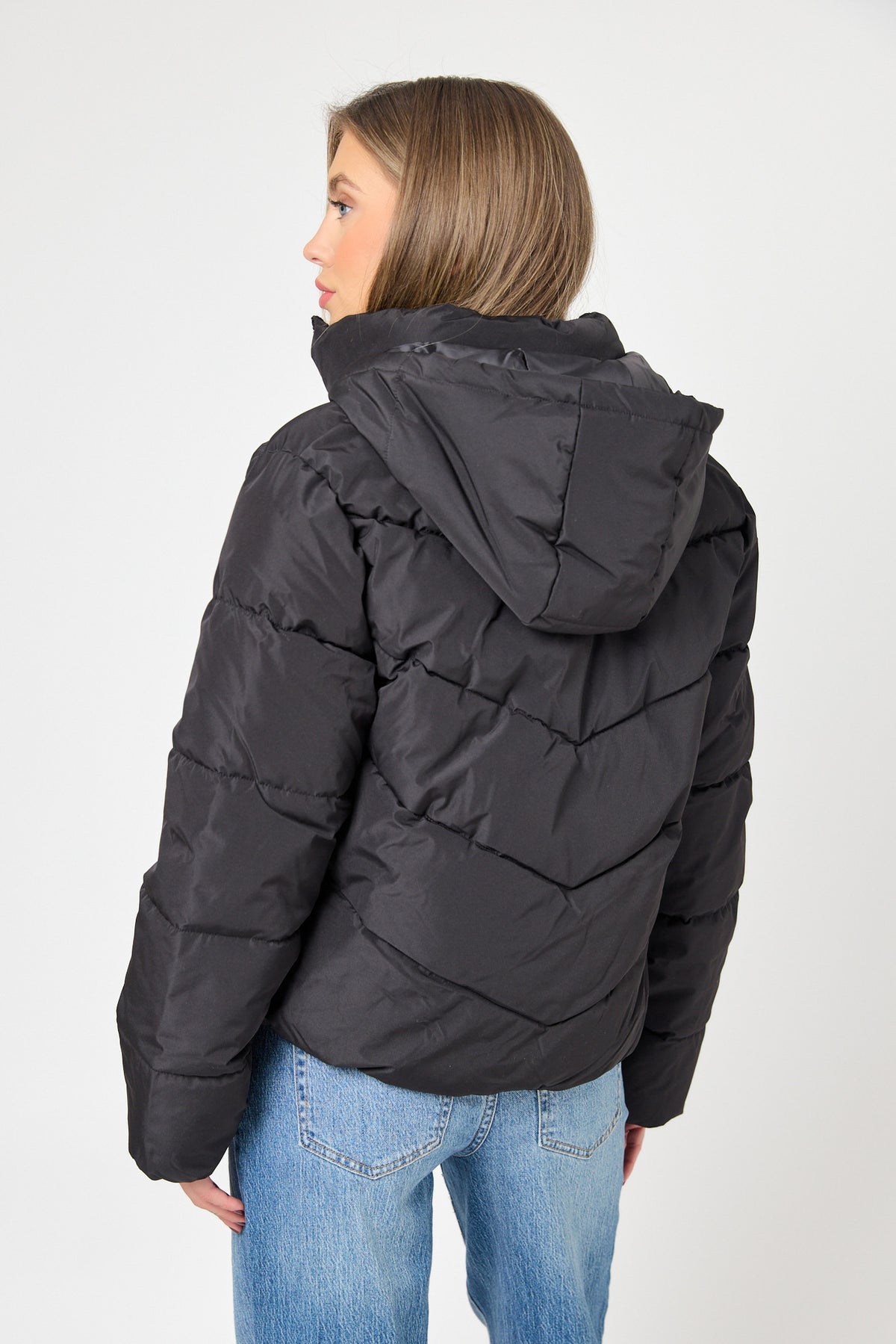 Only Clair Hooded Puffer Jacket