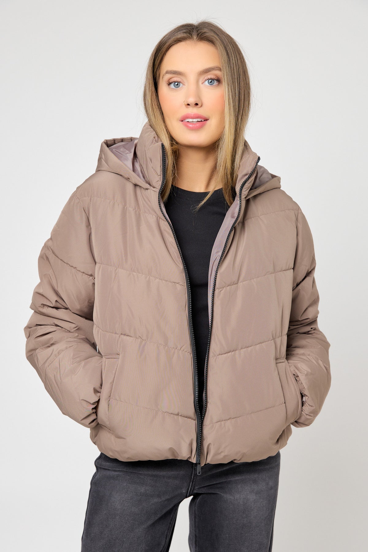 Only Clair Hooded Puffer Jacket