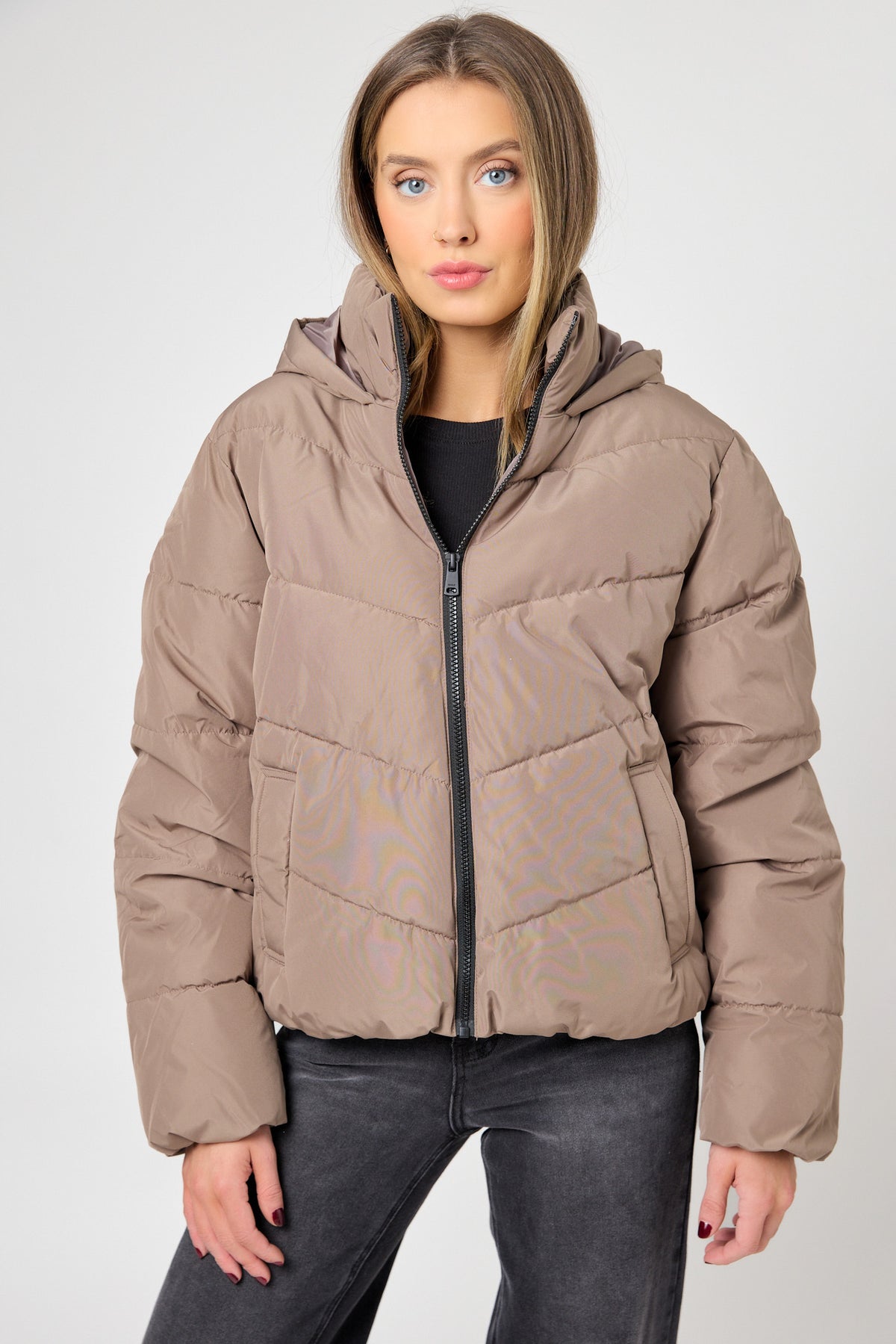Only Clair Hooded Puffer Jacket