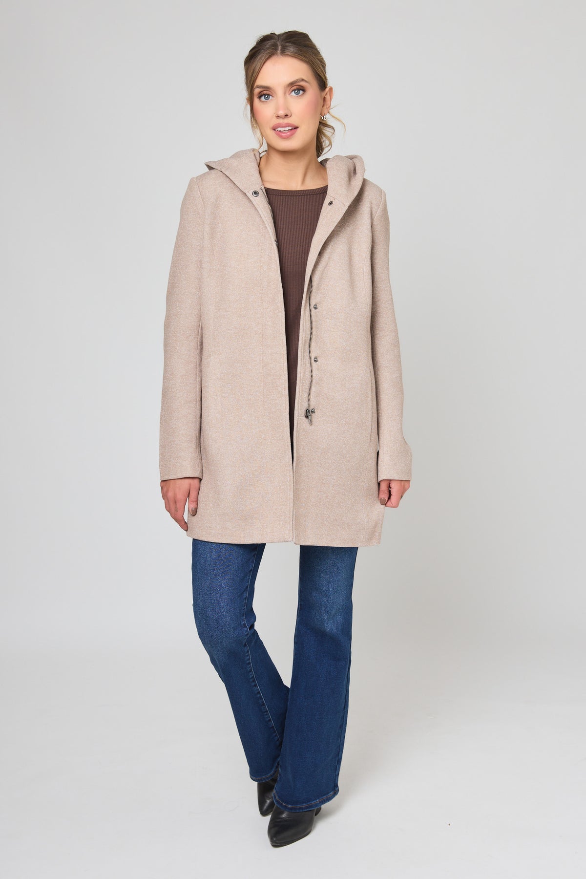Only "Sedona" Coat with Hood