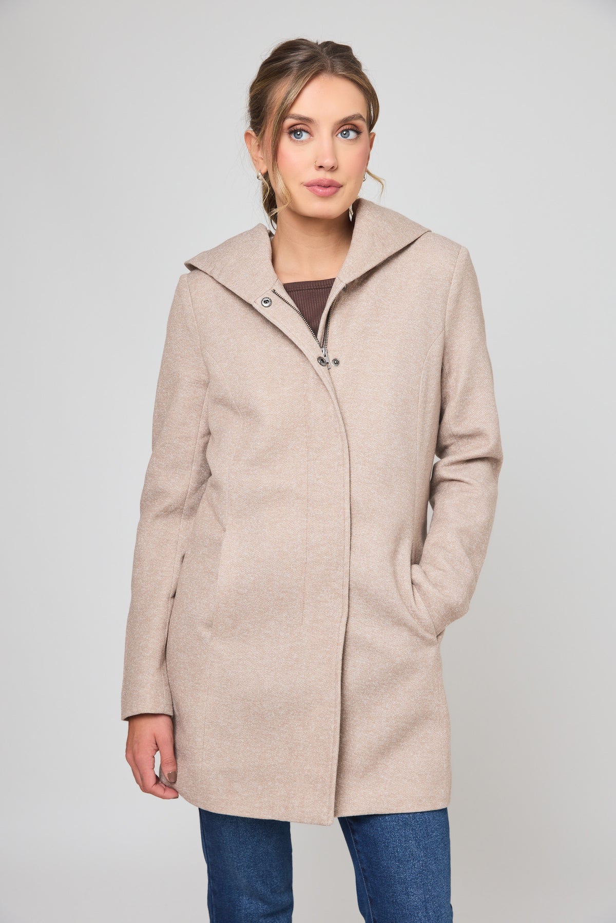 Only "Sedona" Coat with Hood