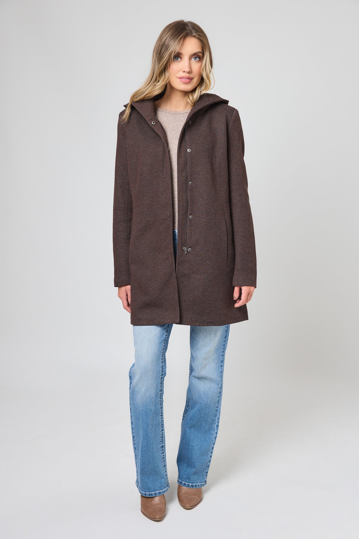 Only "Sedona" Coat with Hood