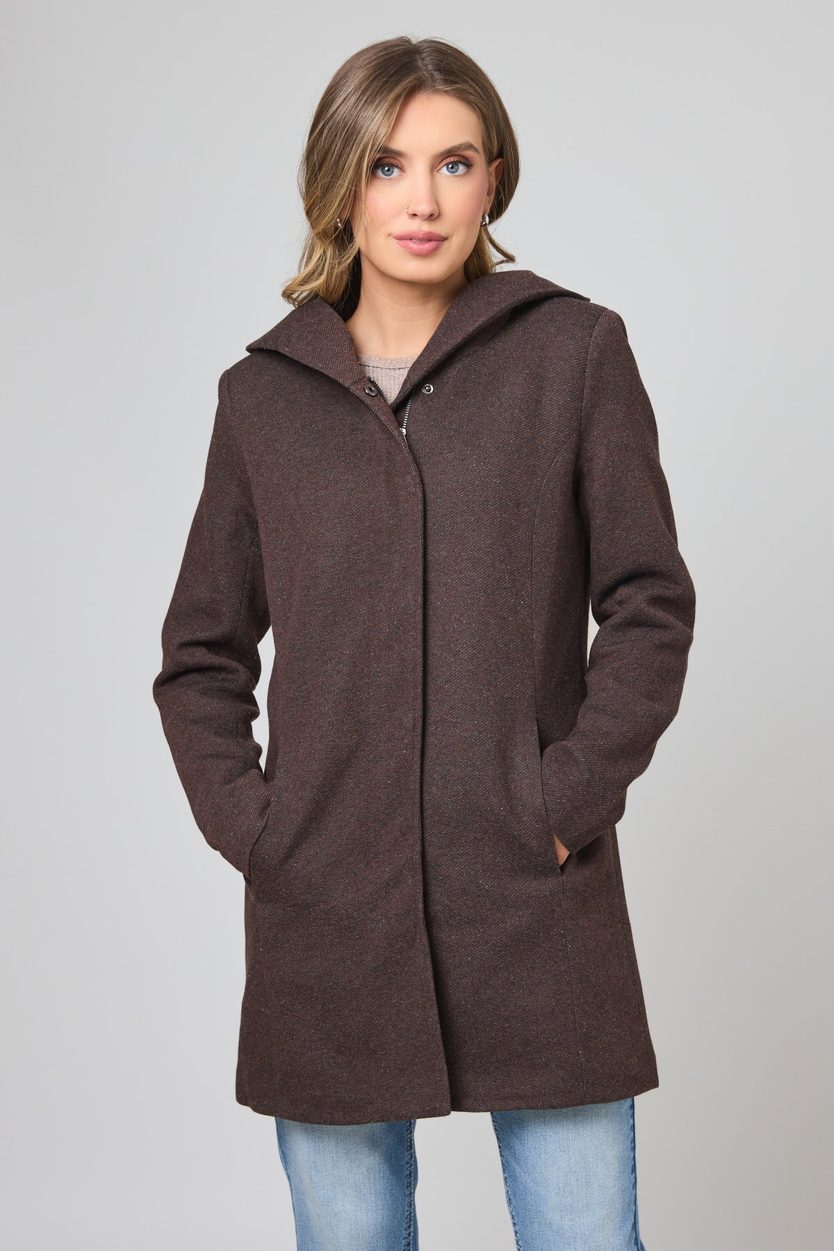 Only "Sedona" Coat with Hood