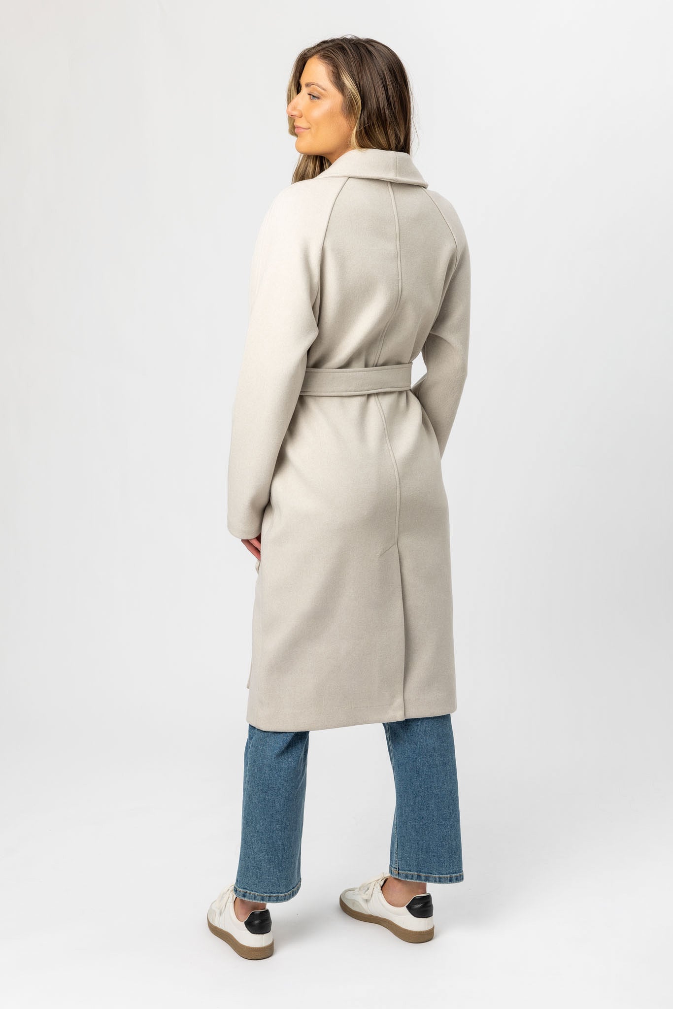 Tie-Belt Coat