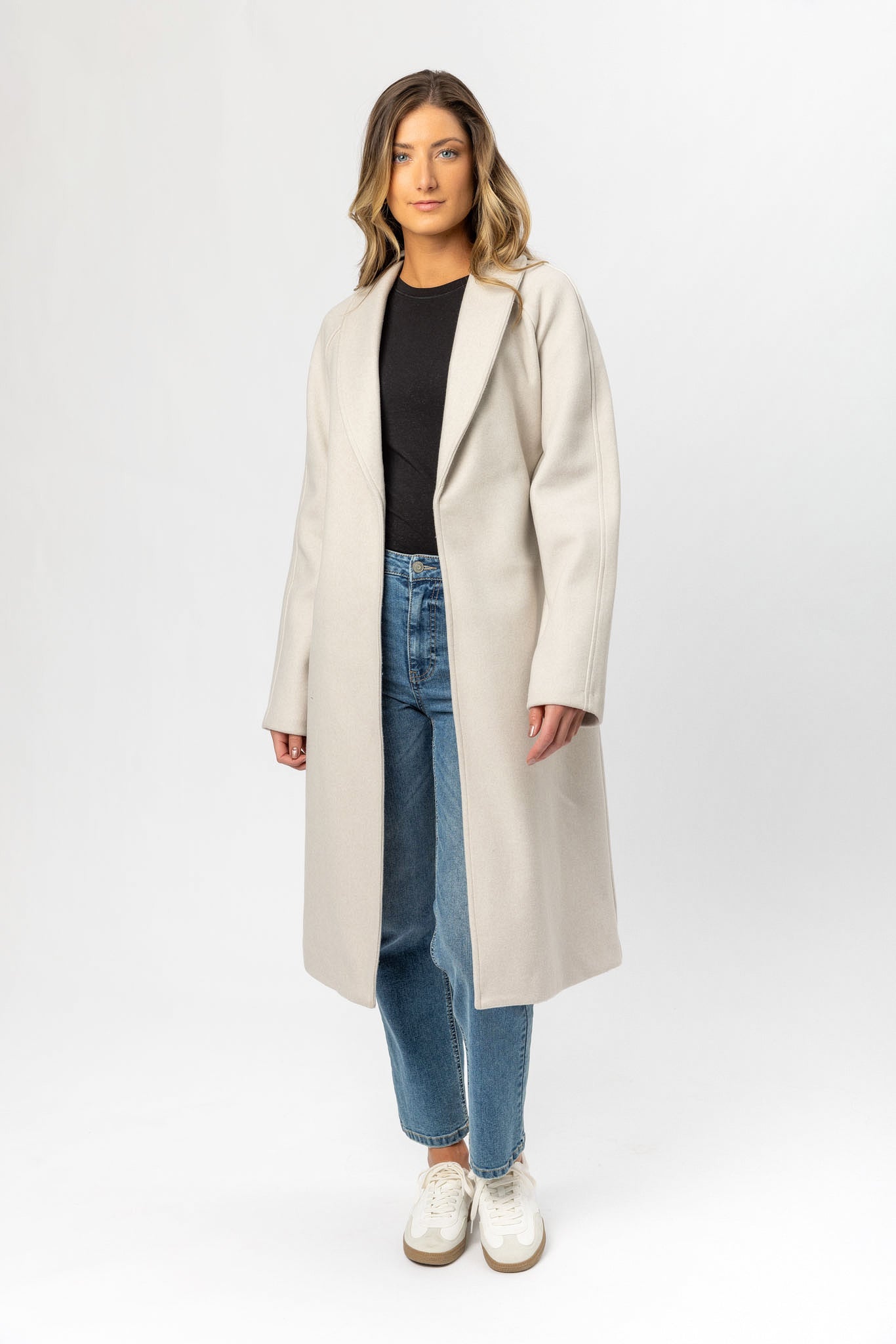 Tie-Belt Coat