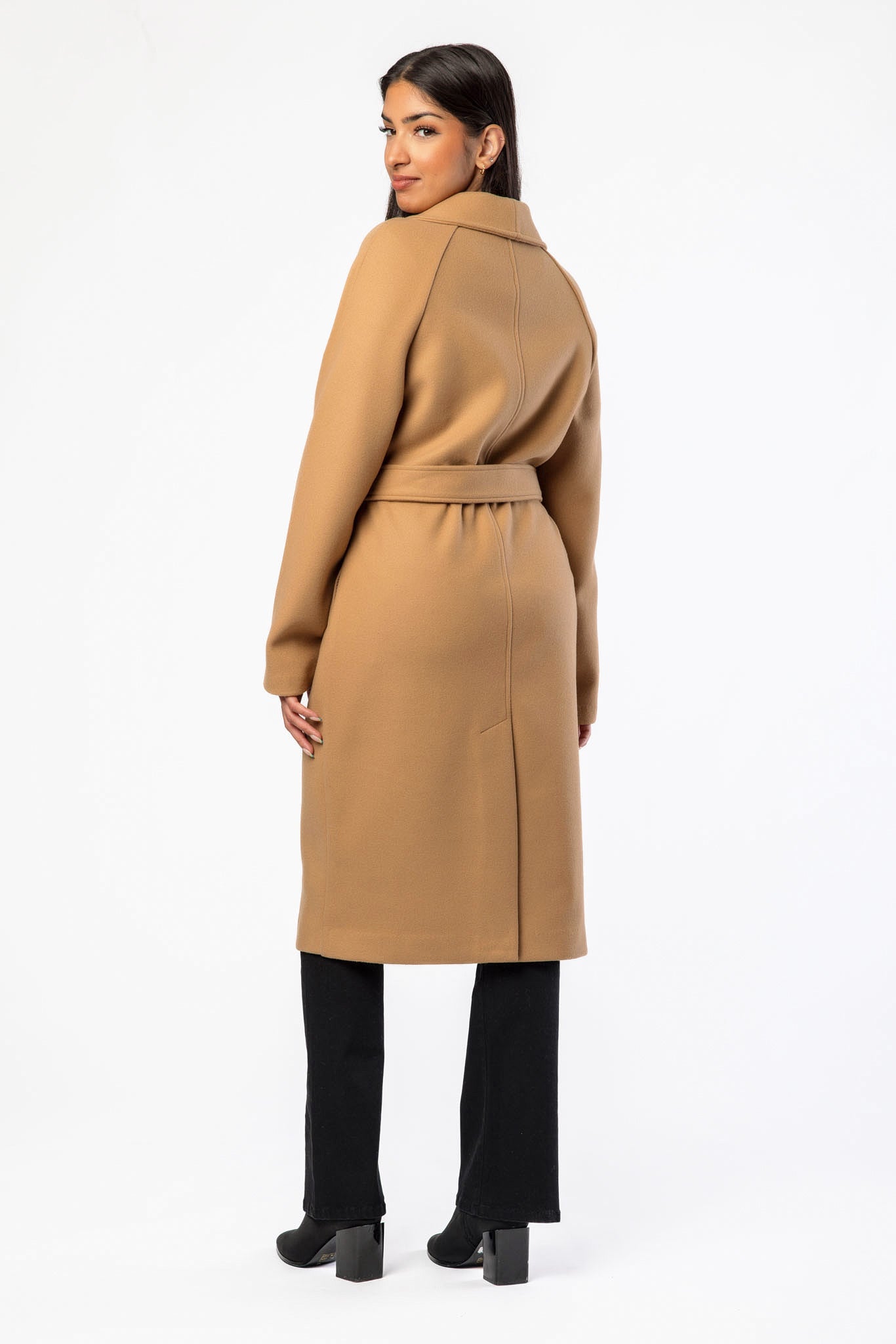 Tie-Belt Coat