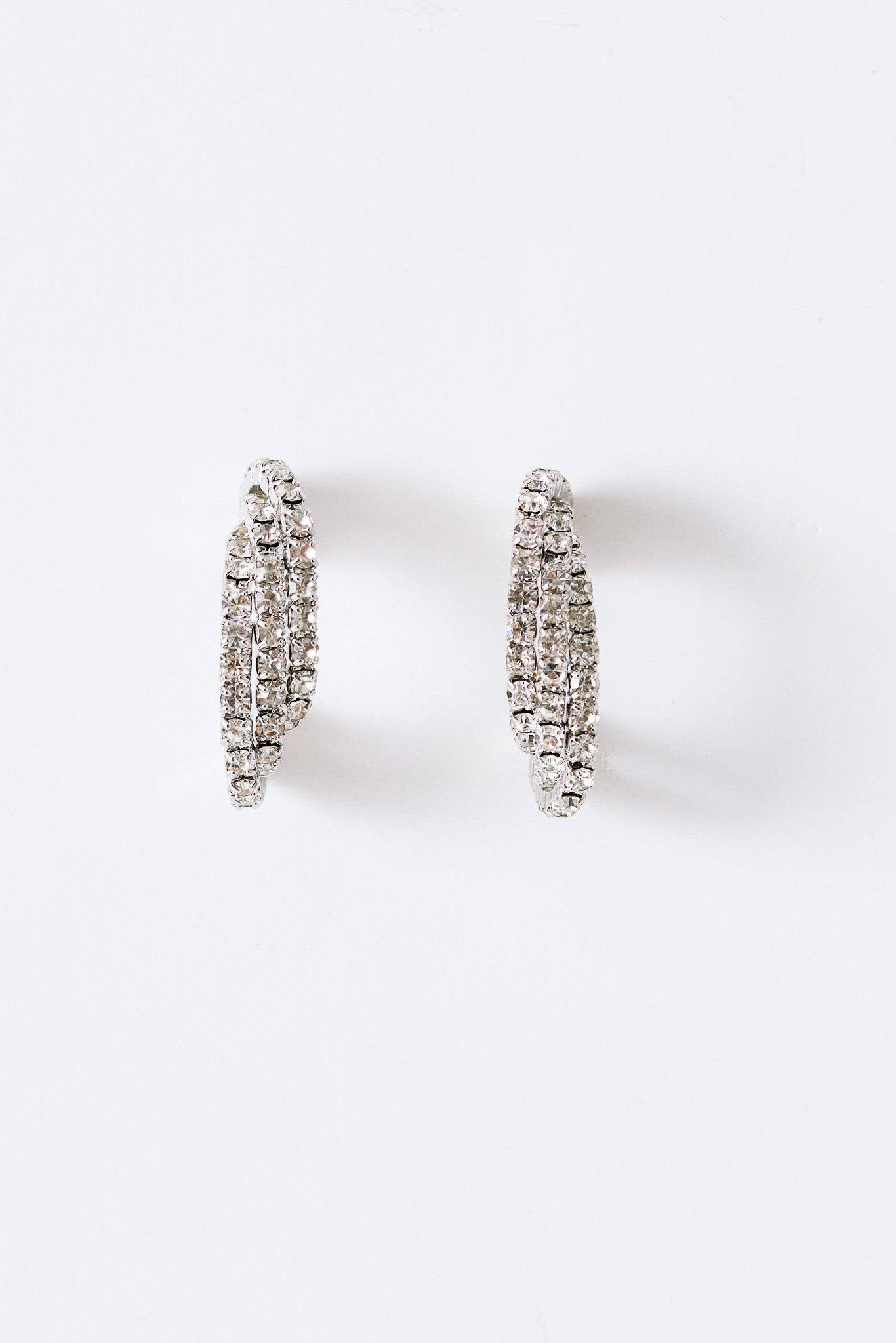 Triple Rhinestone Hoop