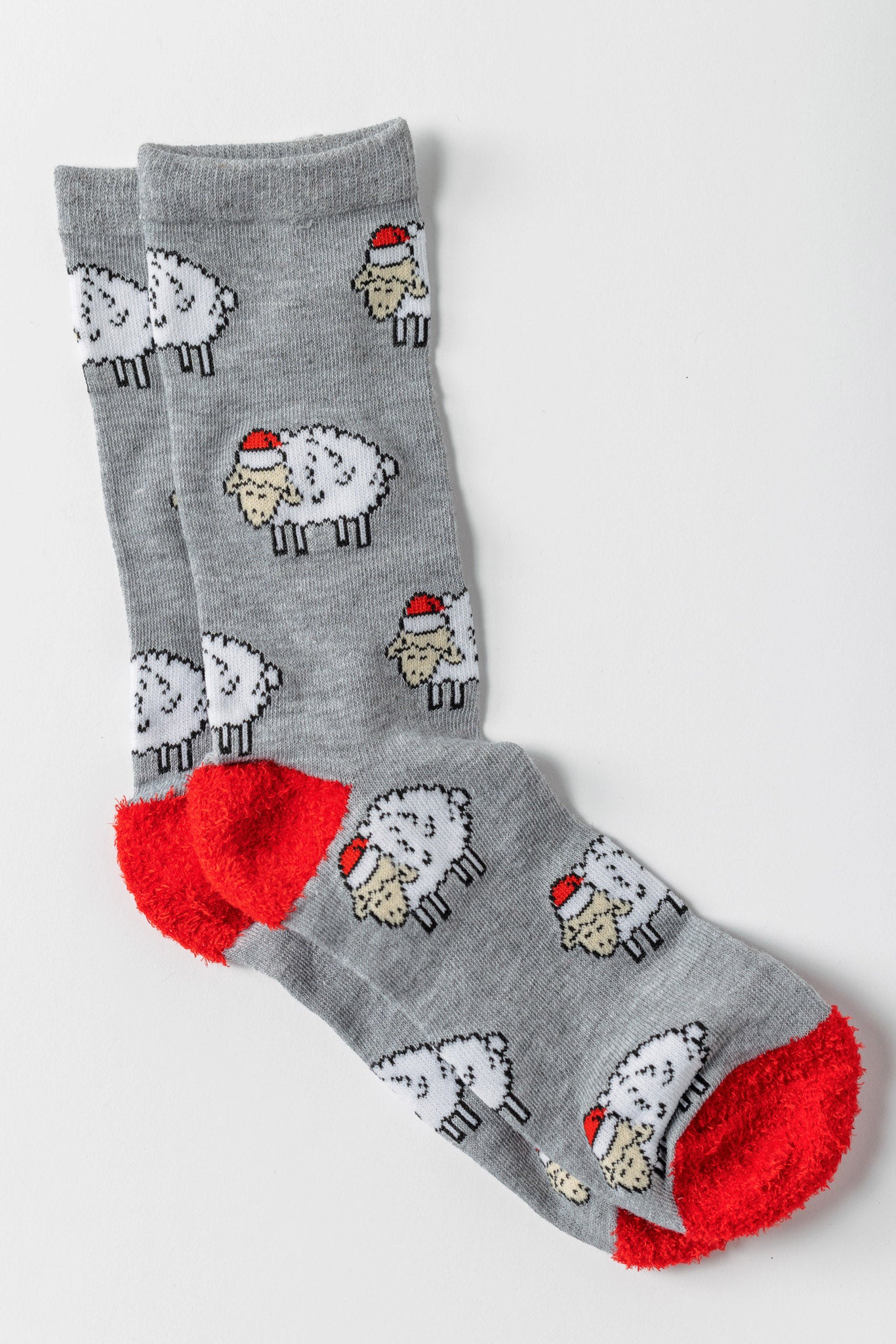 Holiday Sheep Socks