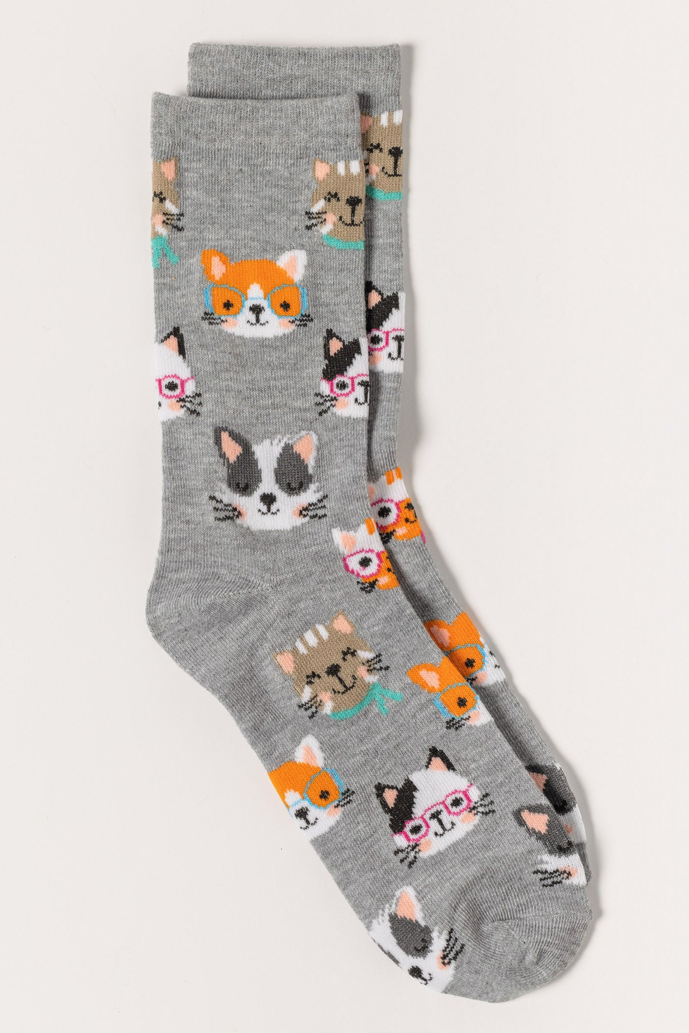 Nerdy Cat Socks