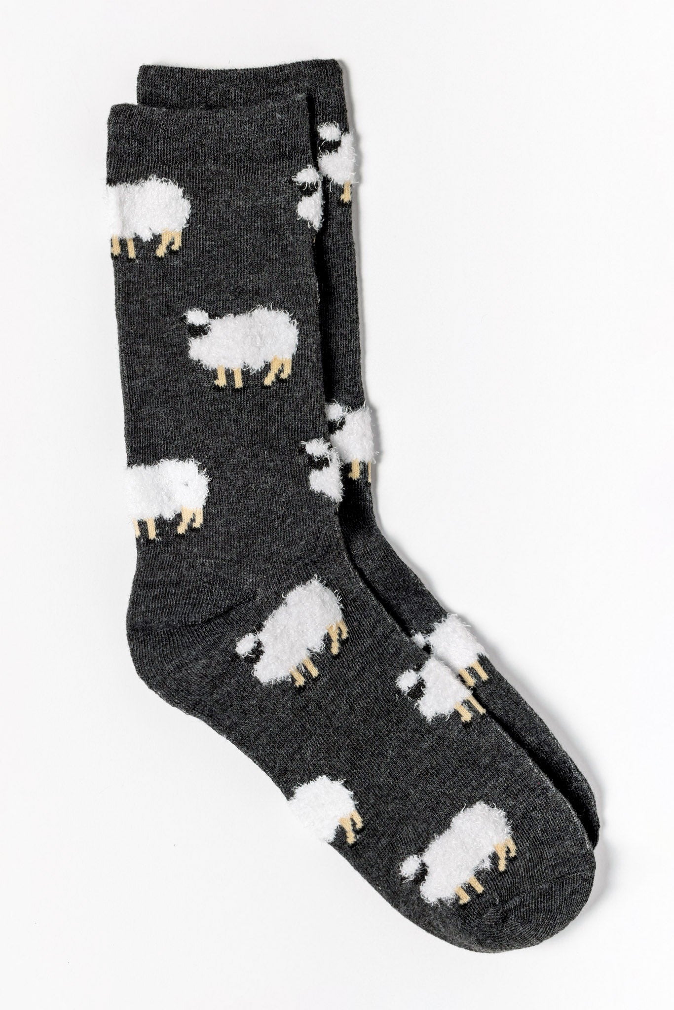 Chaussettes mouton pelucheux