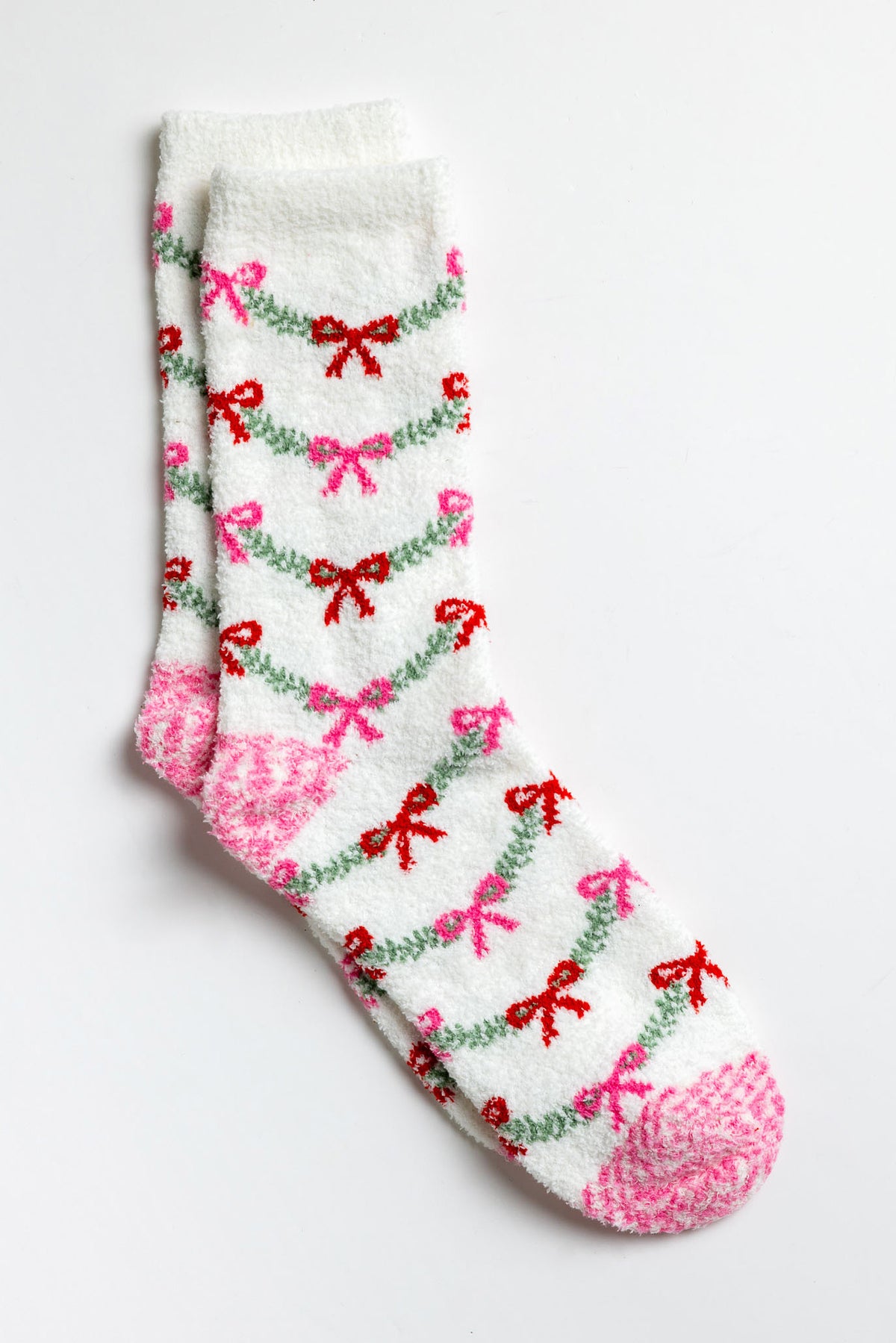 Bow Garland "Soft & Cozy" Socks