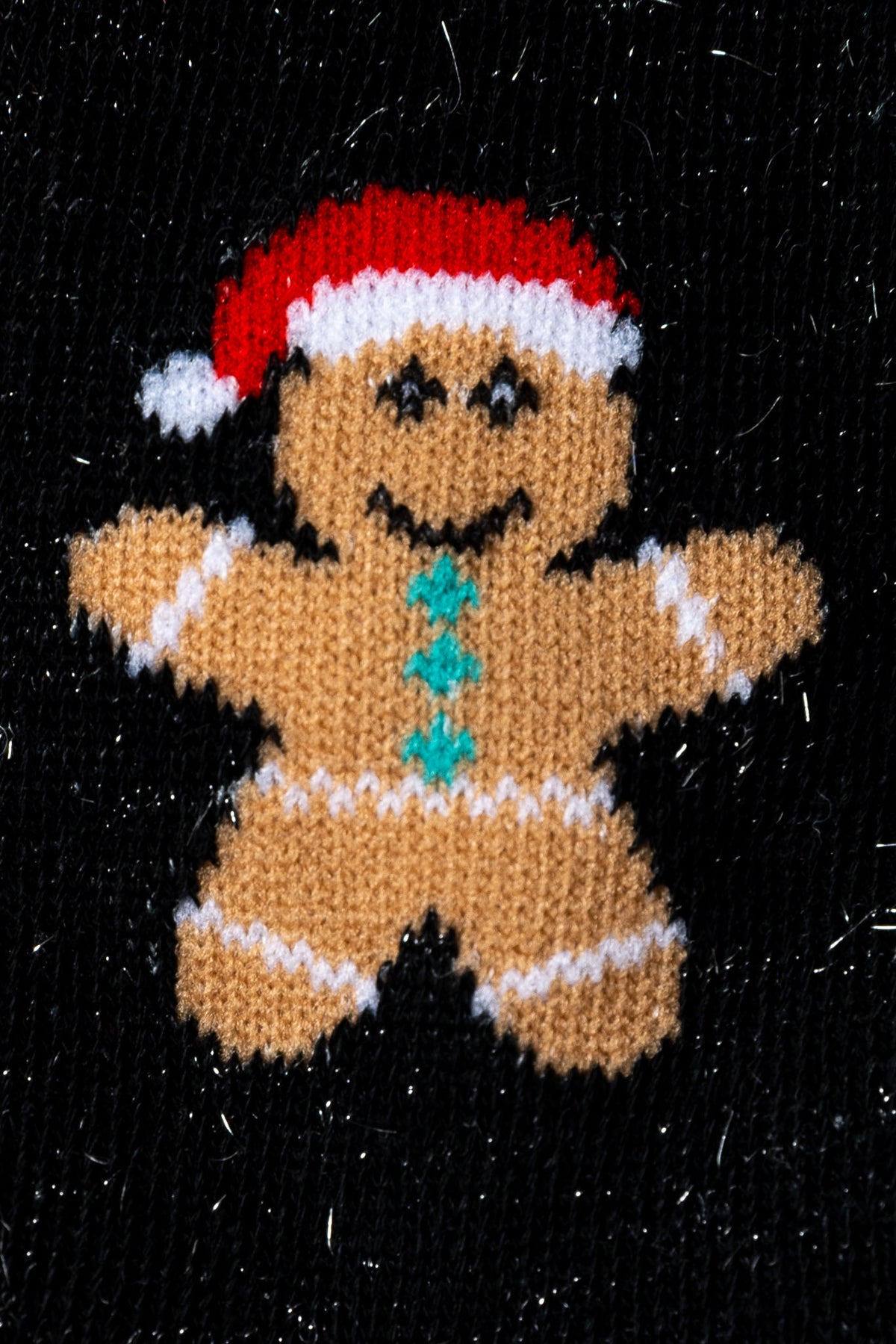 Metallic Socks with Gingerbread