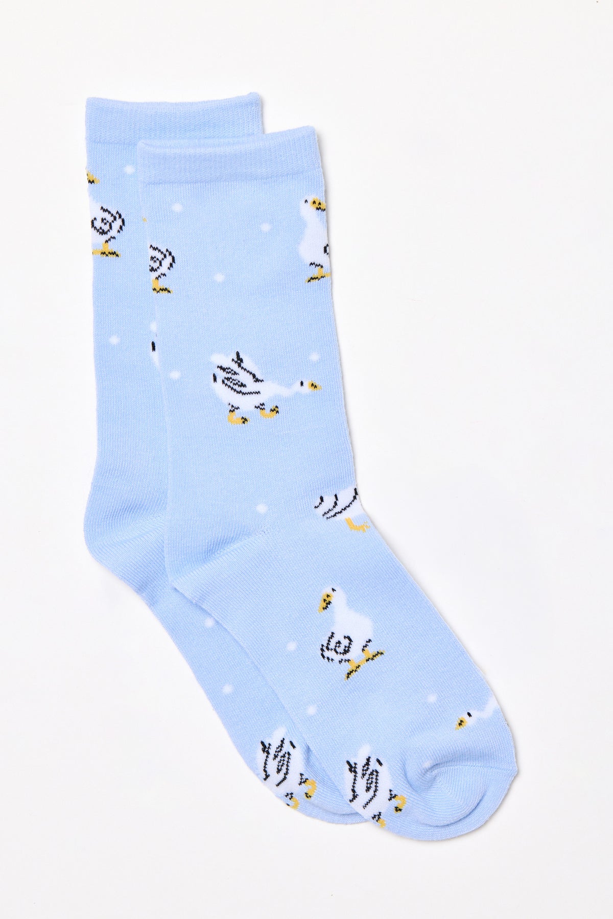 Polka Dot and Goose Socks