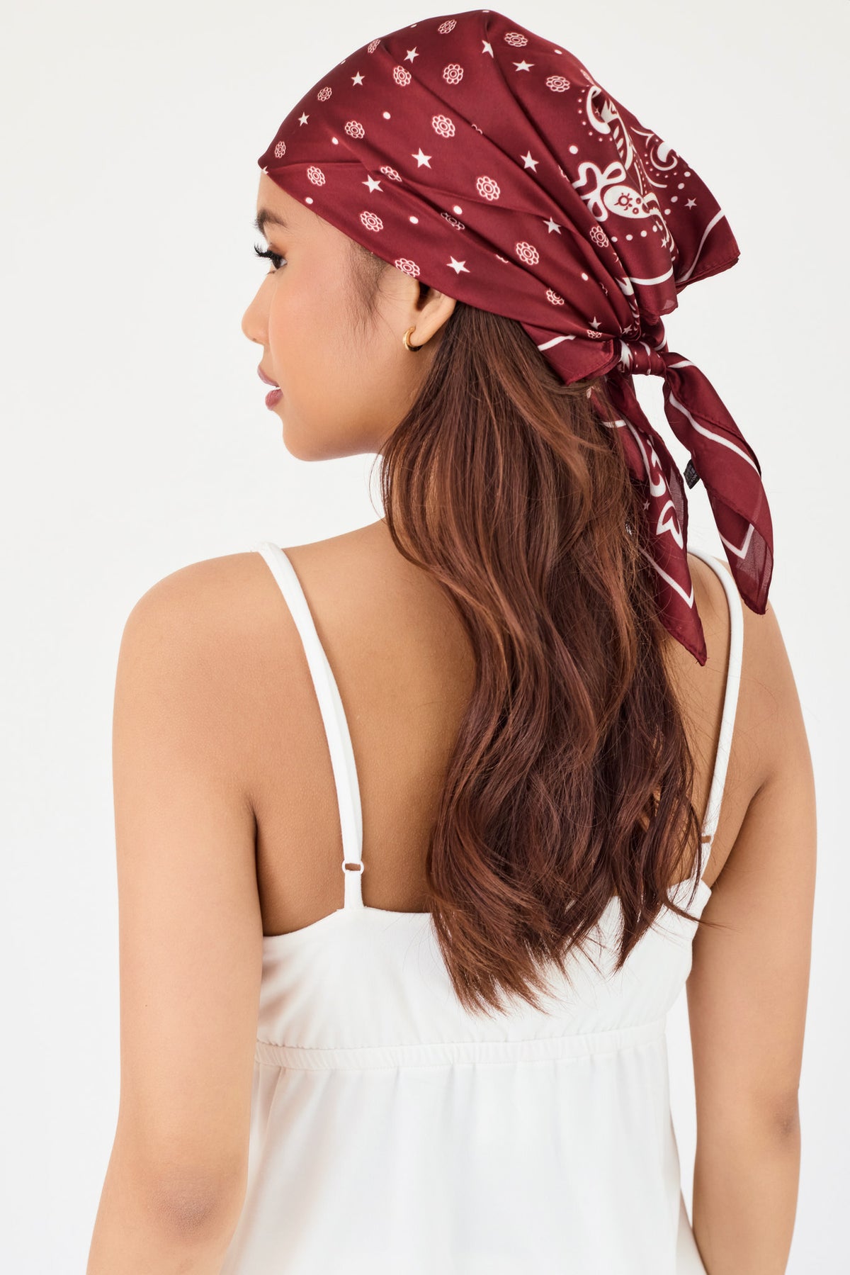 Celestial Floral Paisley Bandana