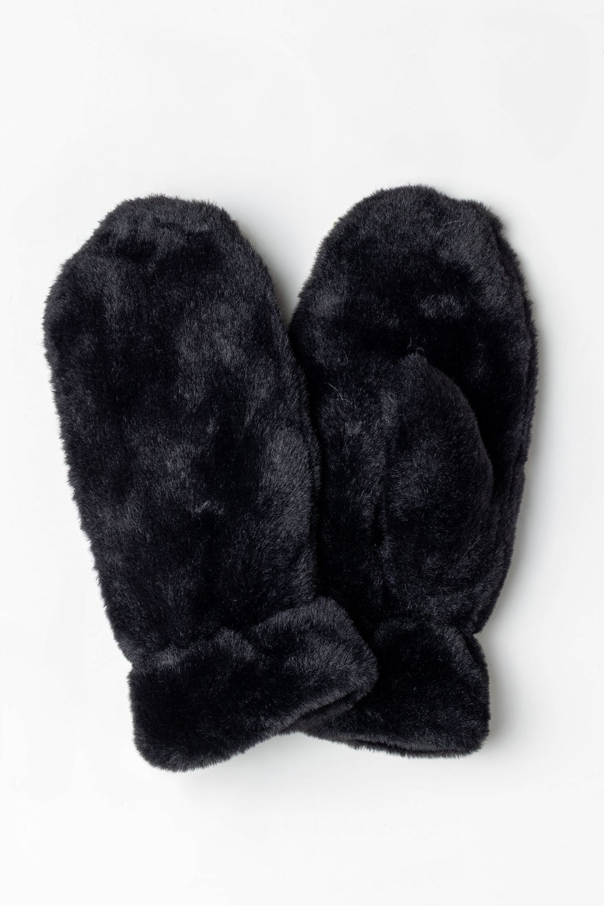 Faux Fur Mitten