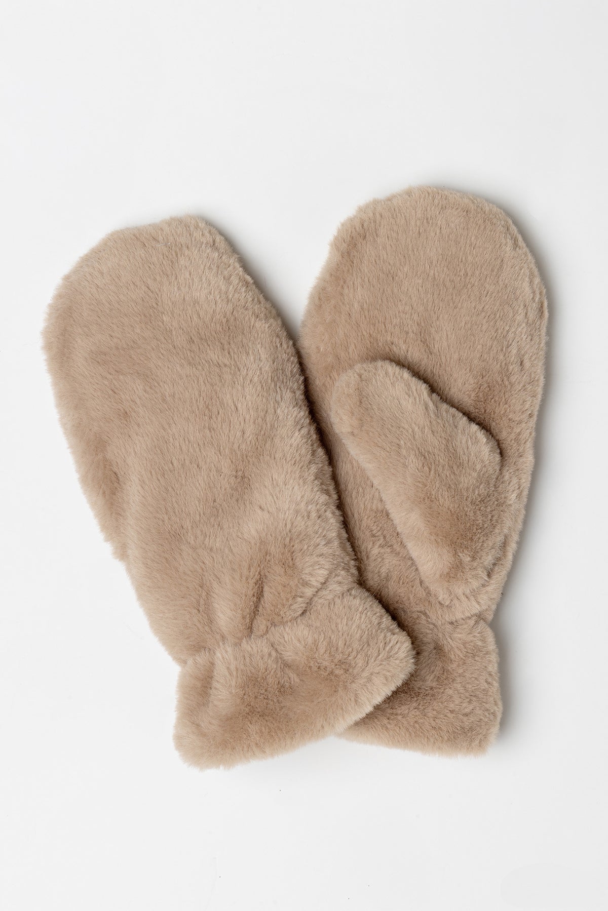 Faux Fur Mitten
