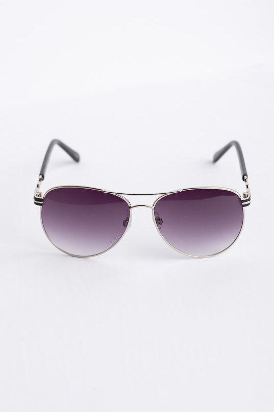 Aviator Sunglasses with Chain-Link Arms