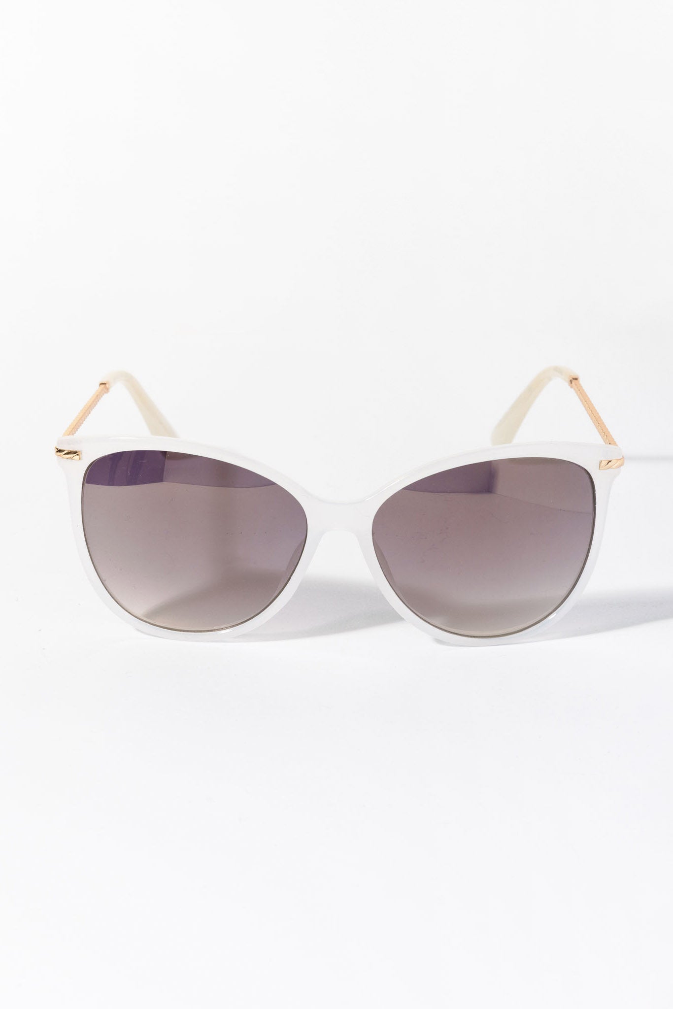Pantos Sunglasses with Twisted Metal Arms